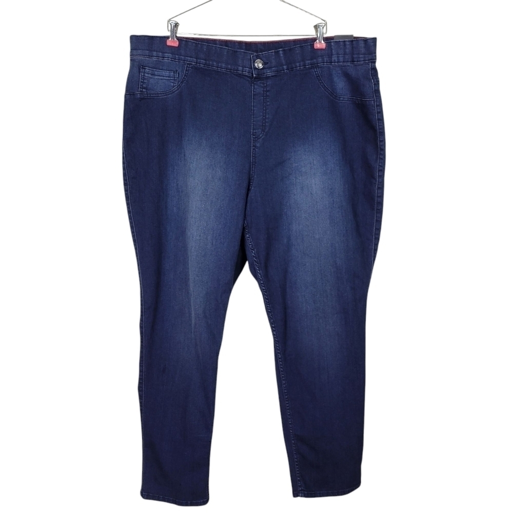 Lane Bryant The Jegging Jeans Size 28 47X30 Fits LIke Legging Extra Stretch New